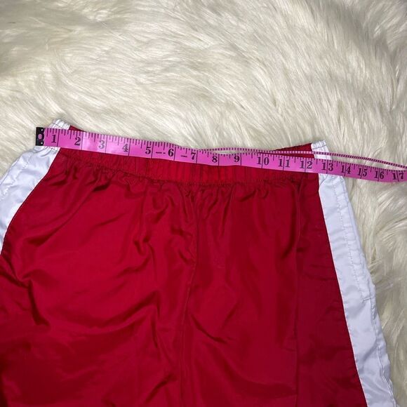 Nike red/white athletic shorts sz Medium - Picture 4 of 6